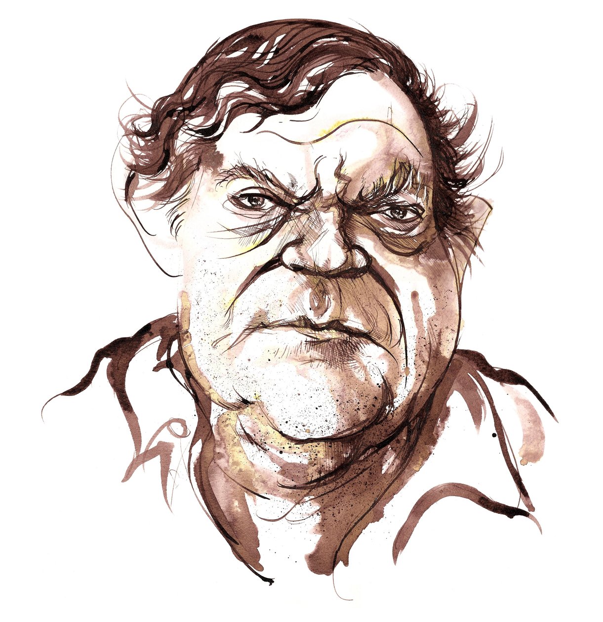 Robert Hughes, australsk kunstkritiker (f af Neale Osborne