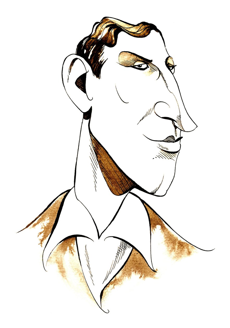 Siegfried Sassoon, engelsk digter og romanforfatter, 1886-1967 af Neale Osborne