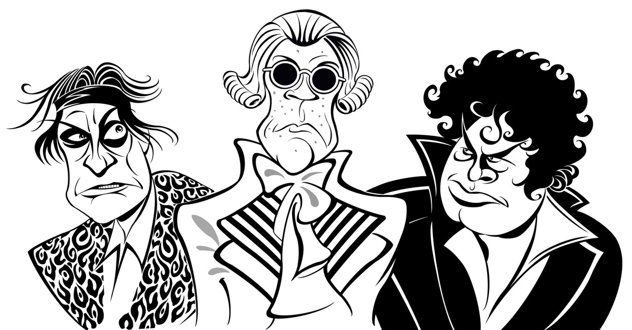 Trio af franske revolutionære ledere, 2019 af Neale Osborne
