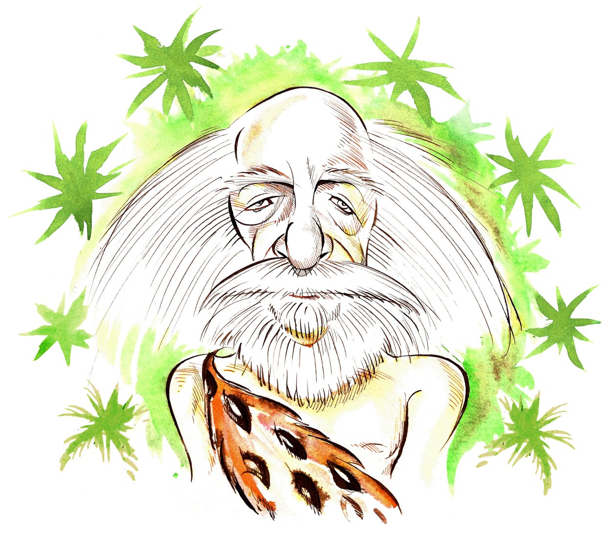 William Golding, engelsk forfatter, 1911-1993 af Neale Osborne
