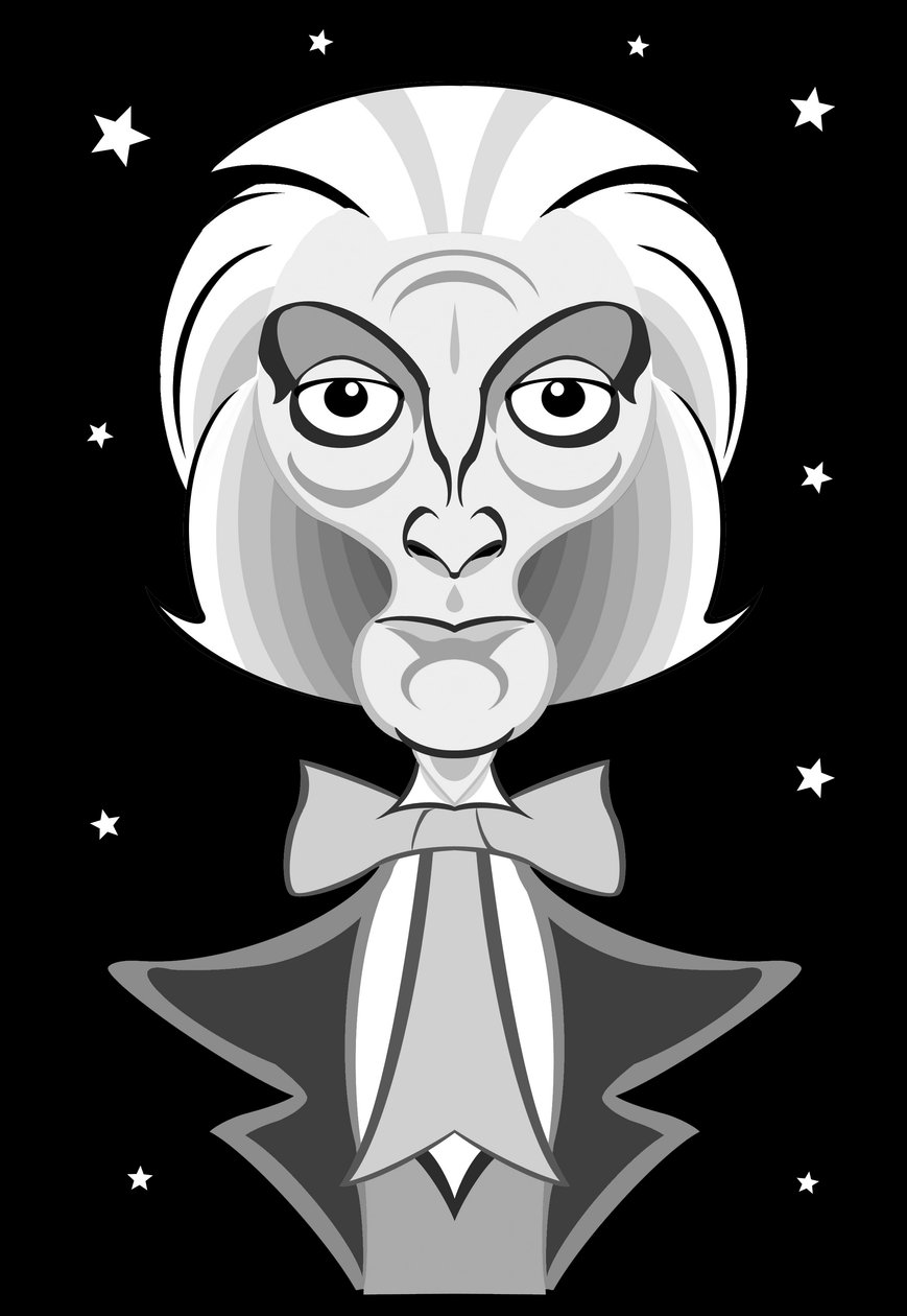 William Hartnell som Doctor Who af Neale Osborne
