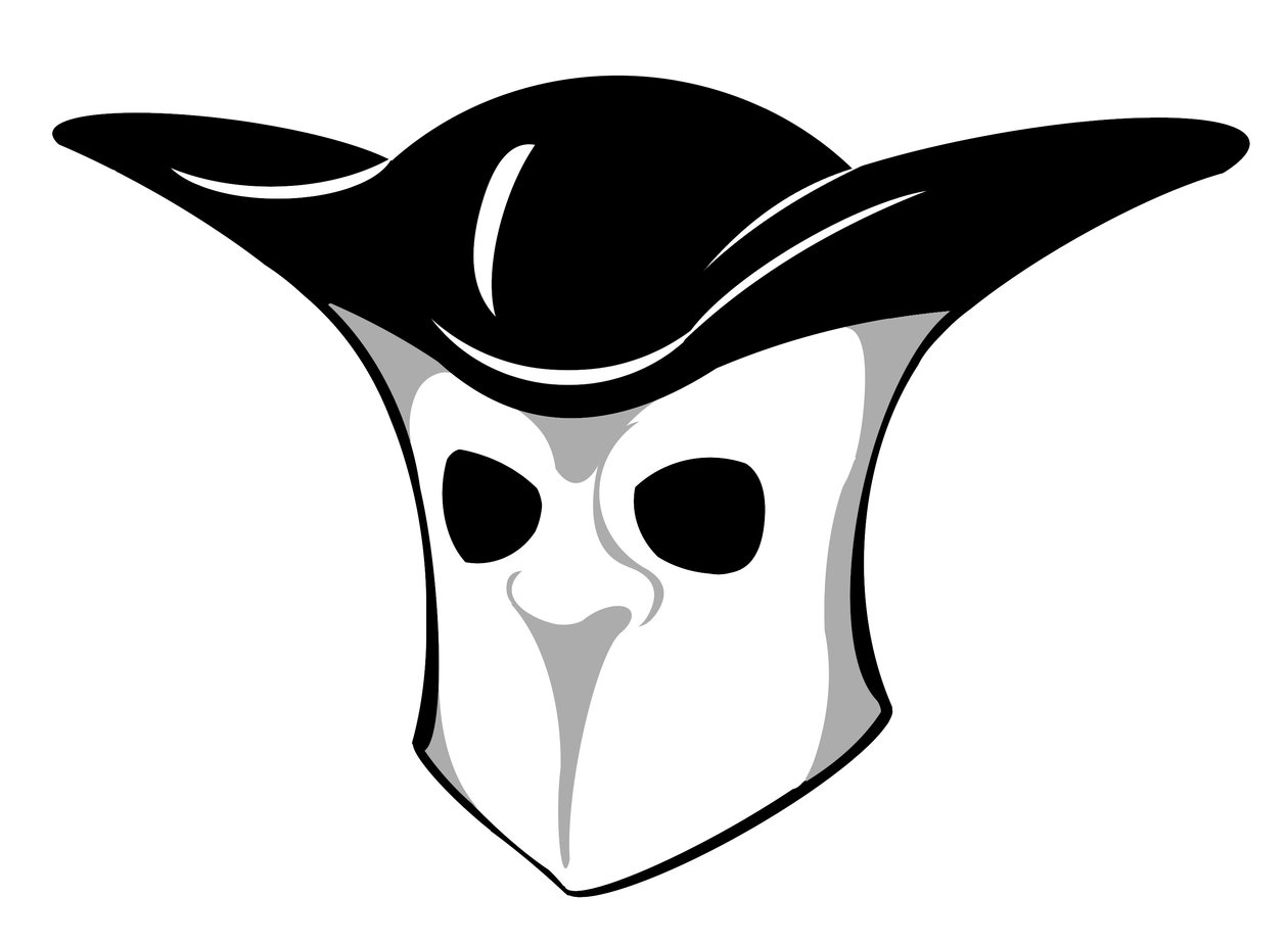 Bauta maske, 2023 (digital) af Neale Osborne