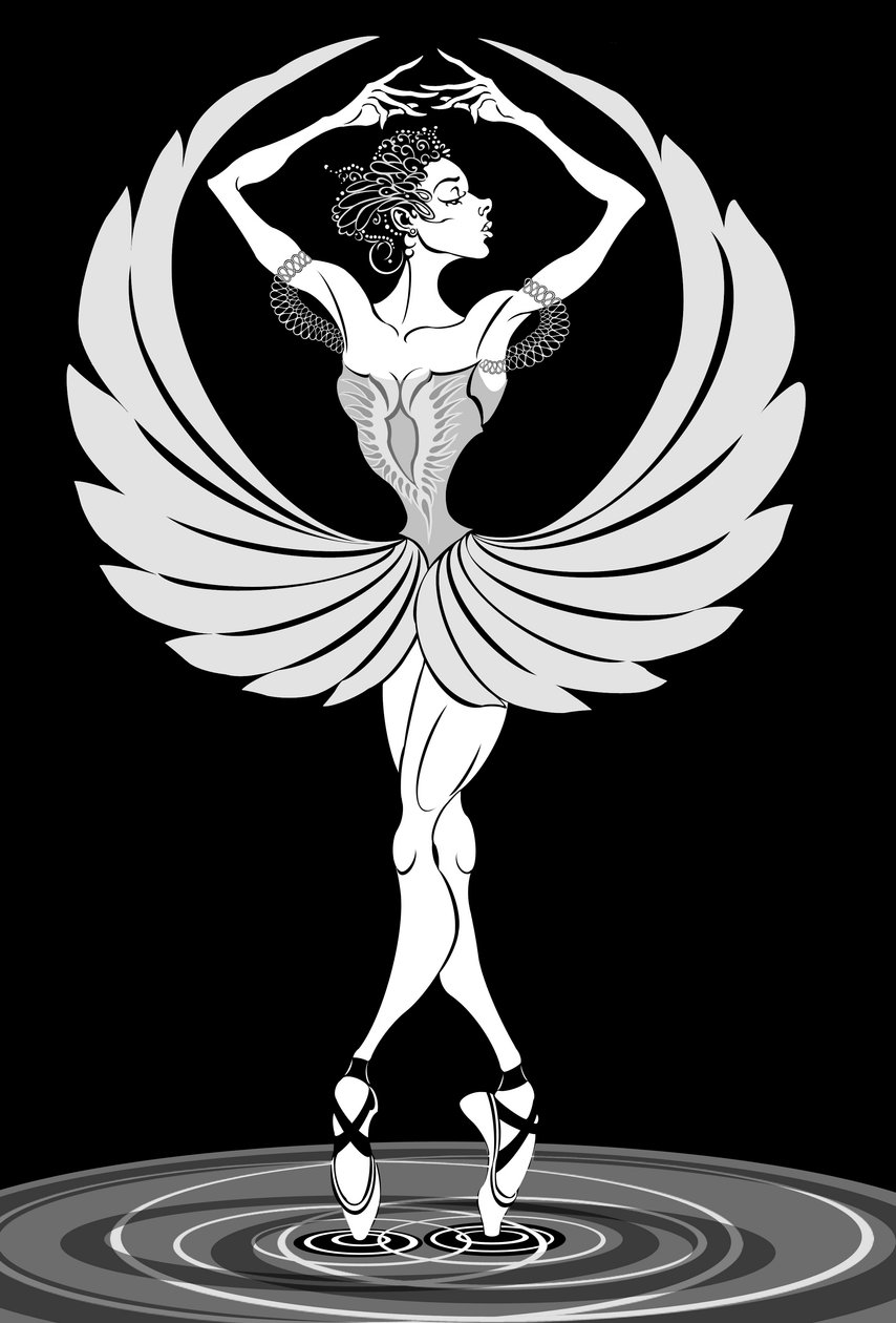 Darcey Bussell, engelsk ballerina (f af Neale Osborne