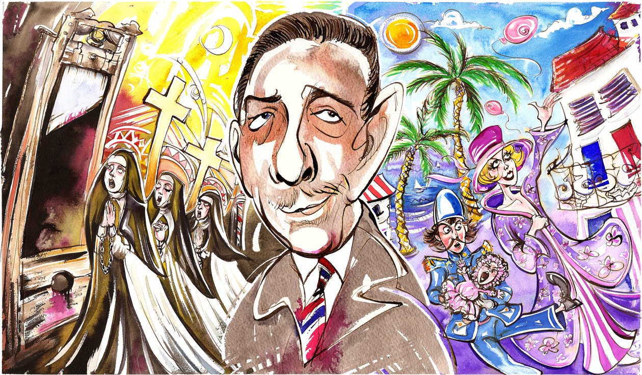 Francis Poulenc - fransk komponist af Neale Osborne