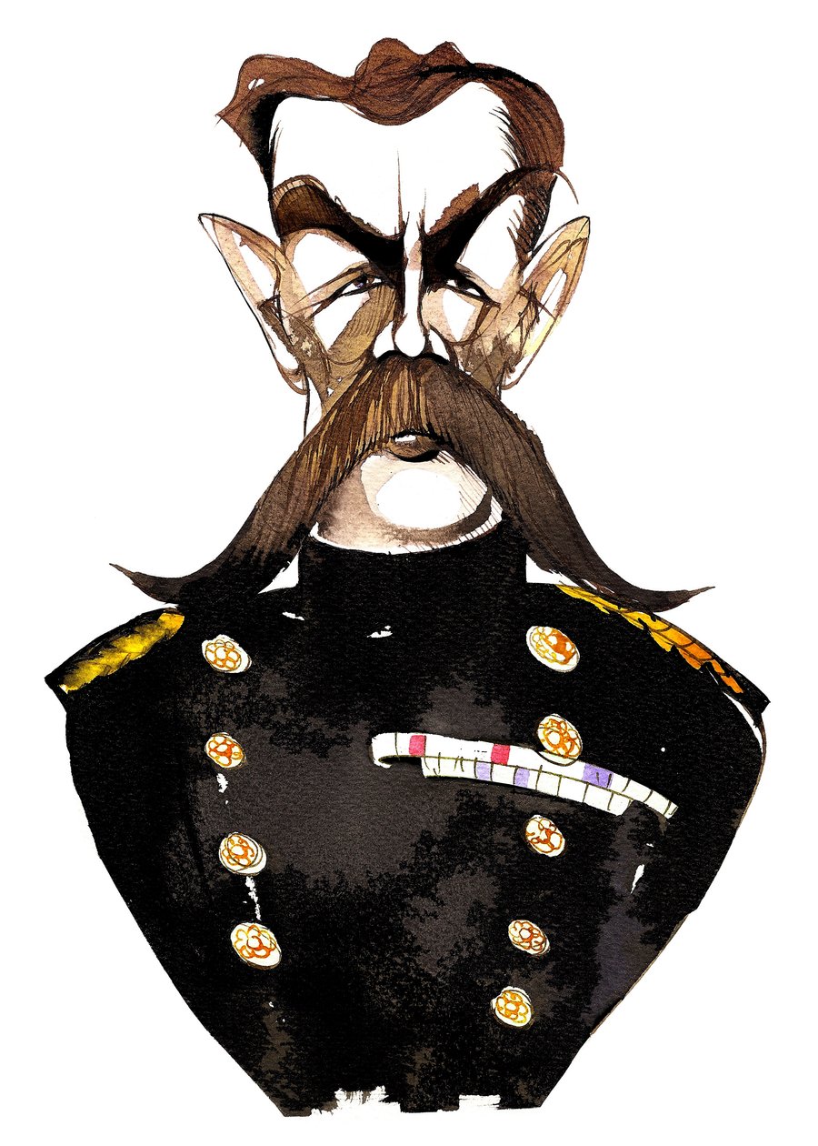 Irskfødt, britisk feltmarskal, First Earl Kitchener af Neale Osborne