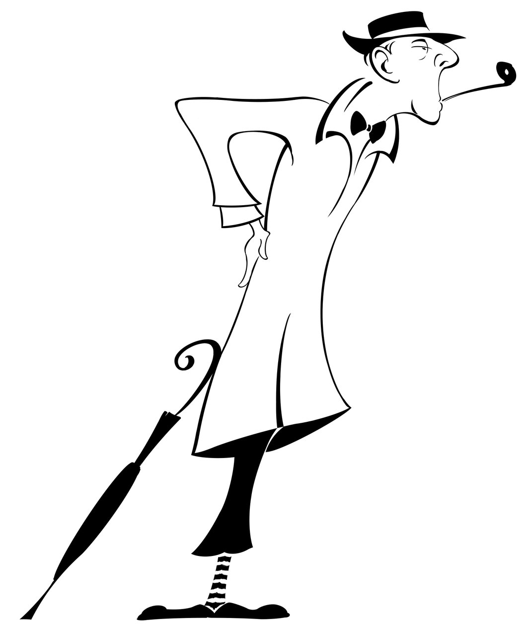 Jacques Tati (digital) af Neale Osborne