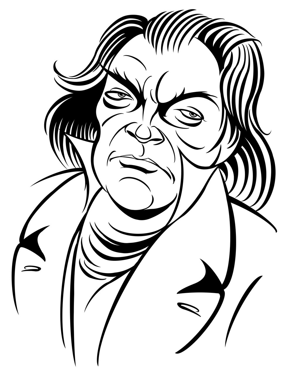 Ludwig van Beethoven, 2019 (digital) af Neale Osborne