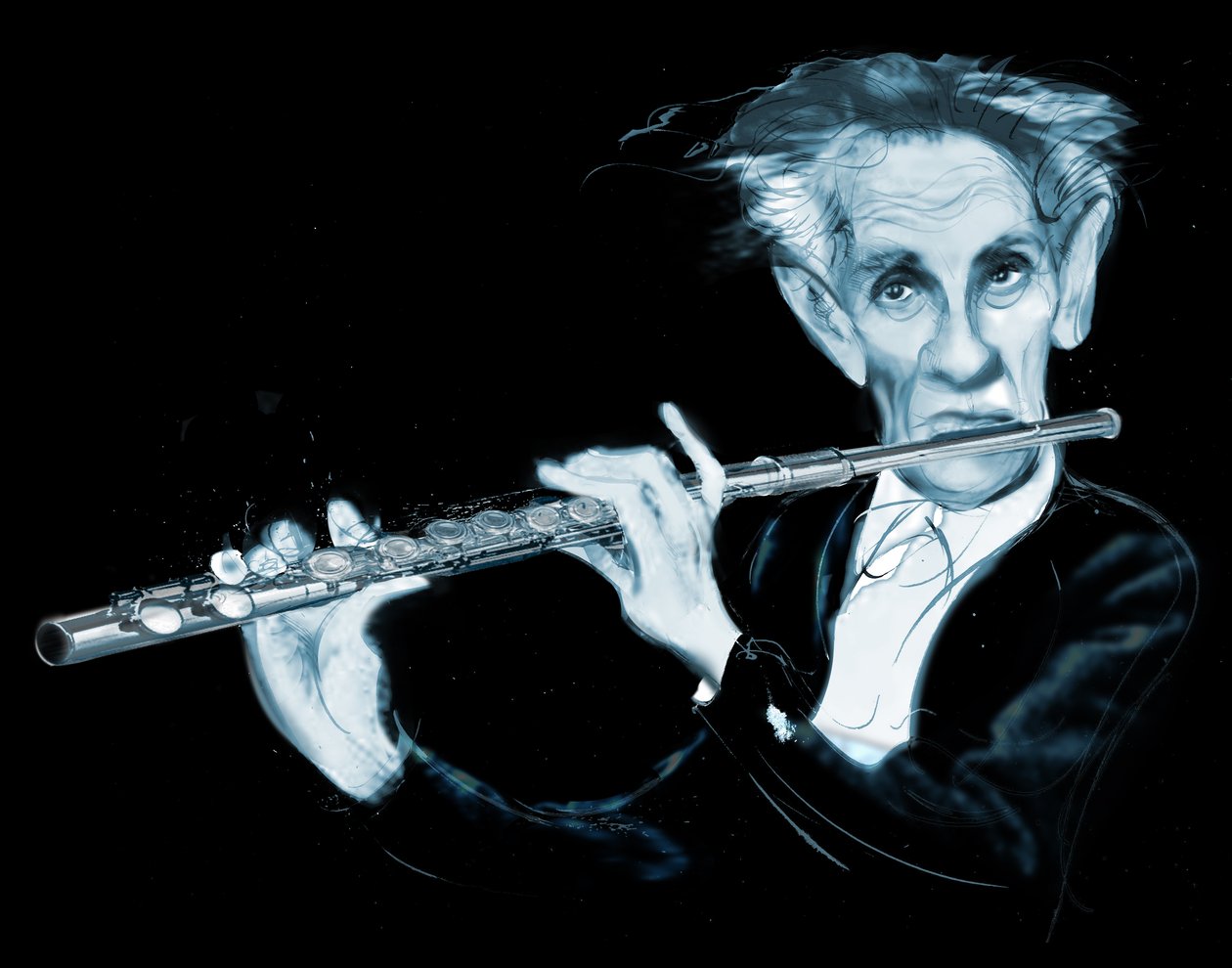 Marcel Moyse, 2022 (digital) af Neale Osborne