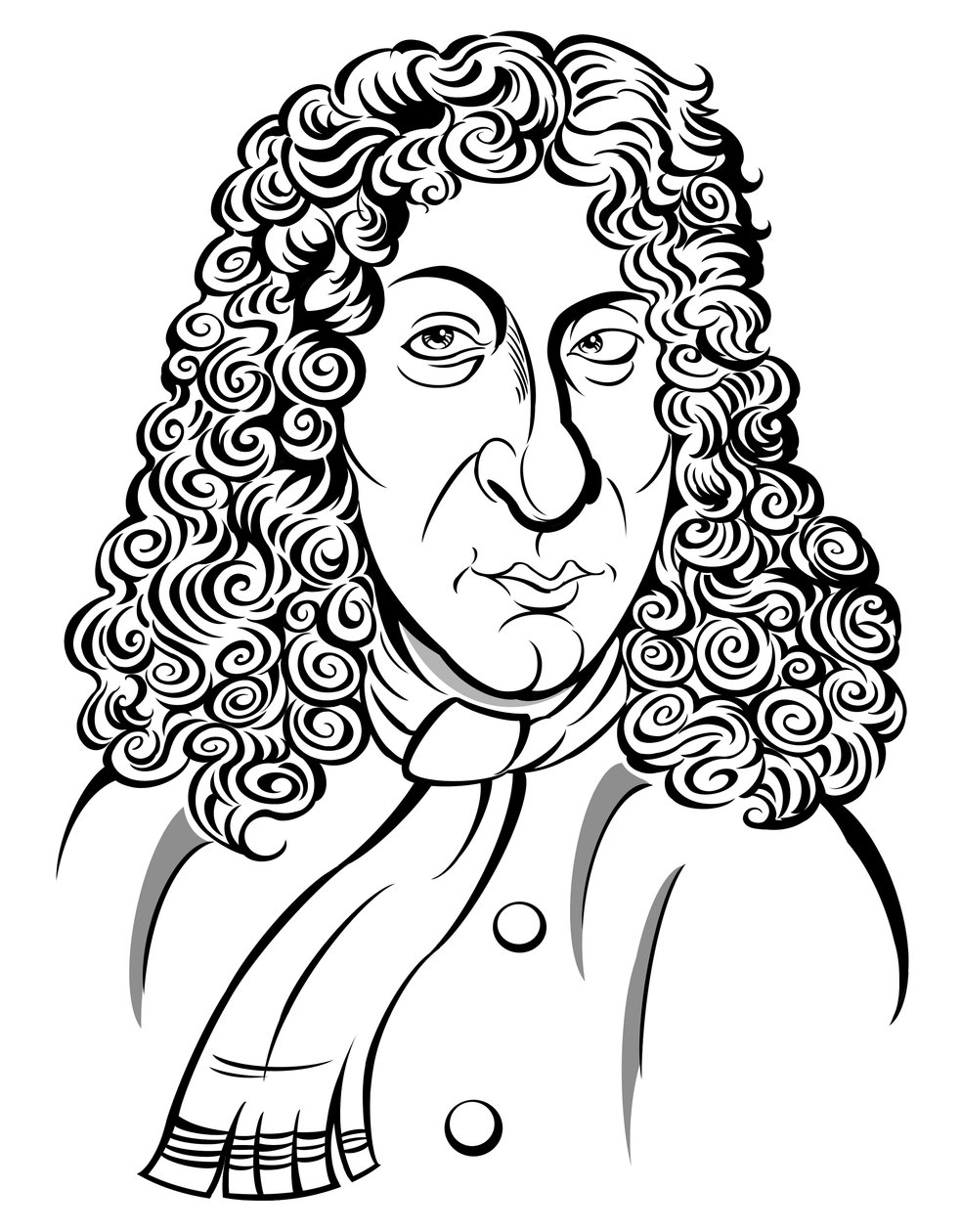 Tomaso Giovanni Albinoni, 2019 (digital) af Neale Osborne