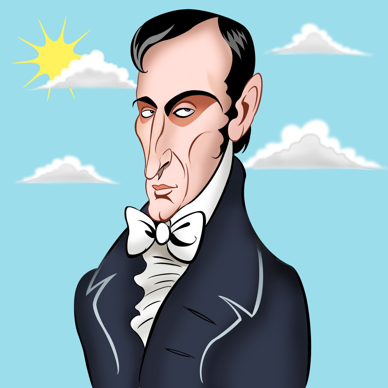 William Wordsworth, 2019 (digital) af Neale Osborne