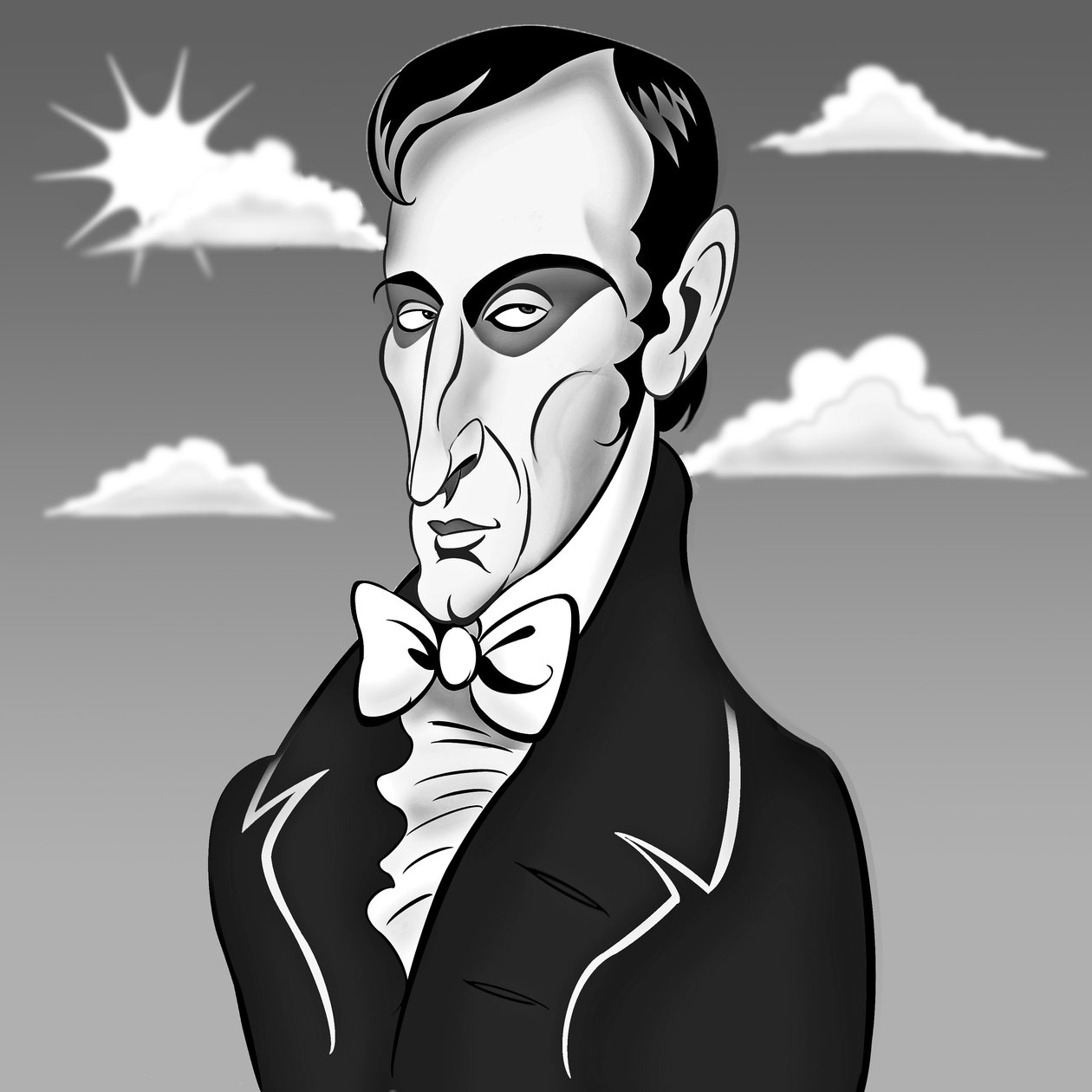 William Wordsworth, 2019 (digital) af Neale Osborne