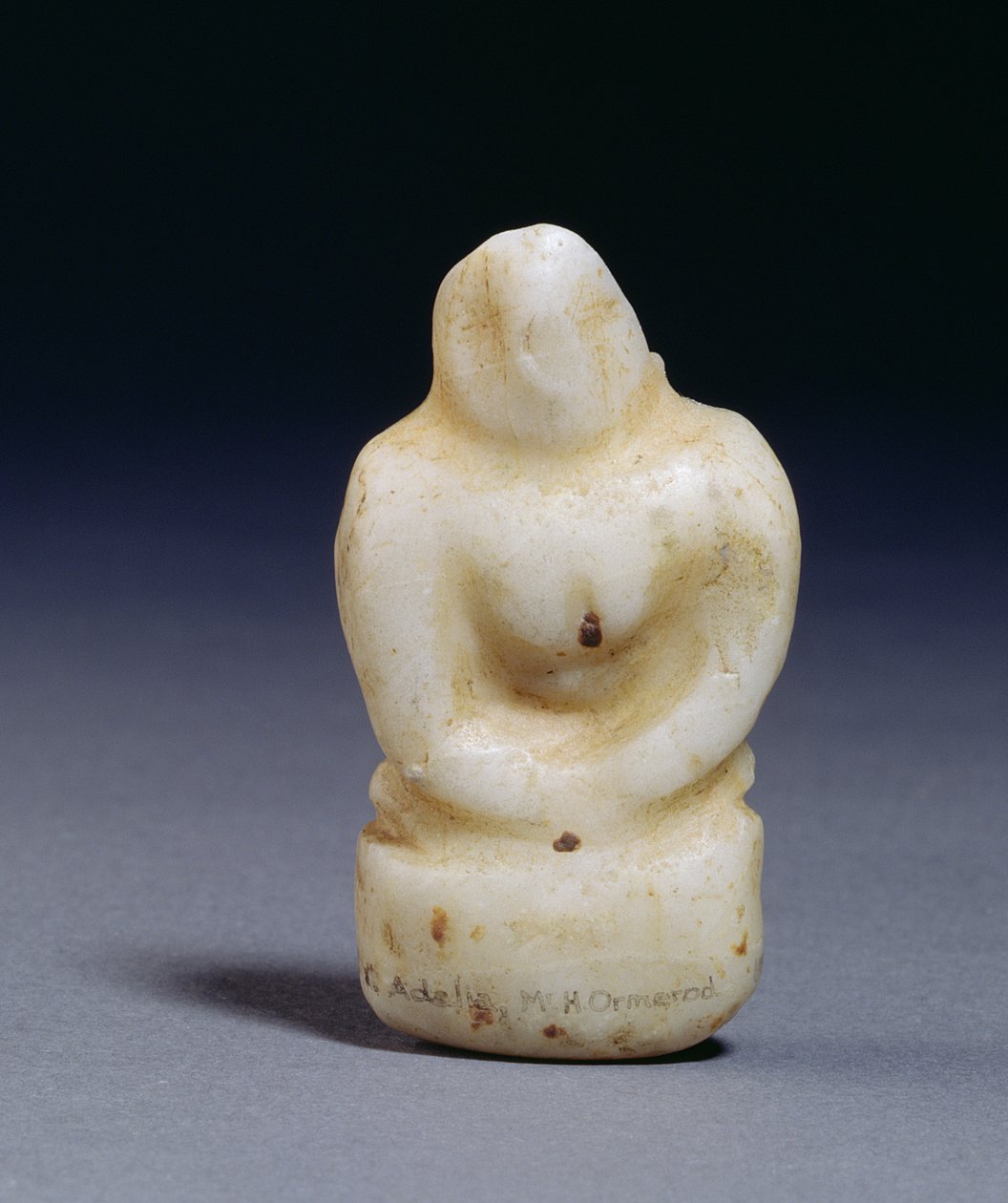 Siddende figur fra Antalya, Tyrkiet, sen neolitikum, ca. 2000 f.Kr. (marmor) af Neolithic