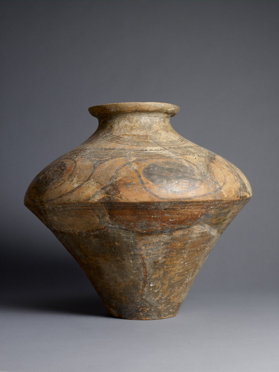Tripolye gruppe beholder (keramik) af Neolithic