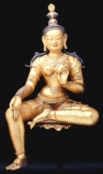 Figur af Tara af Nepalese School