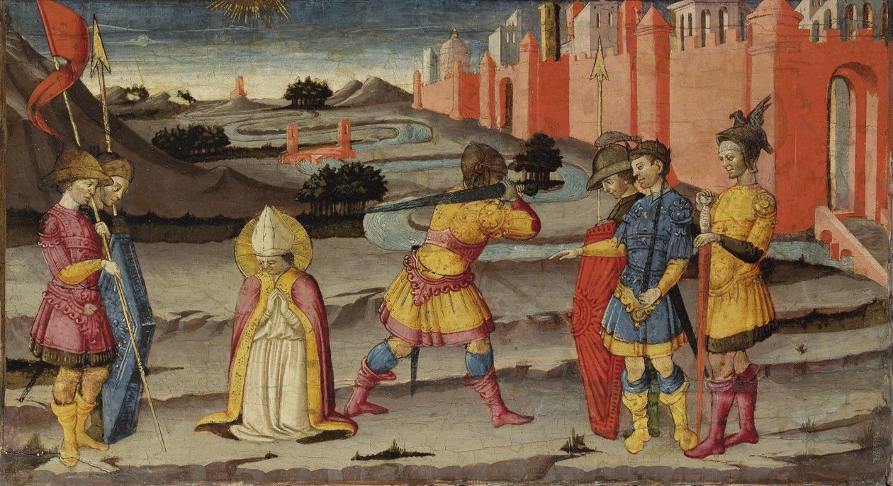 Martyrium af Saint Januarius af Neri di Bicci