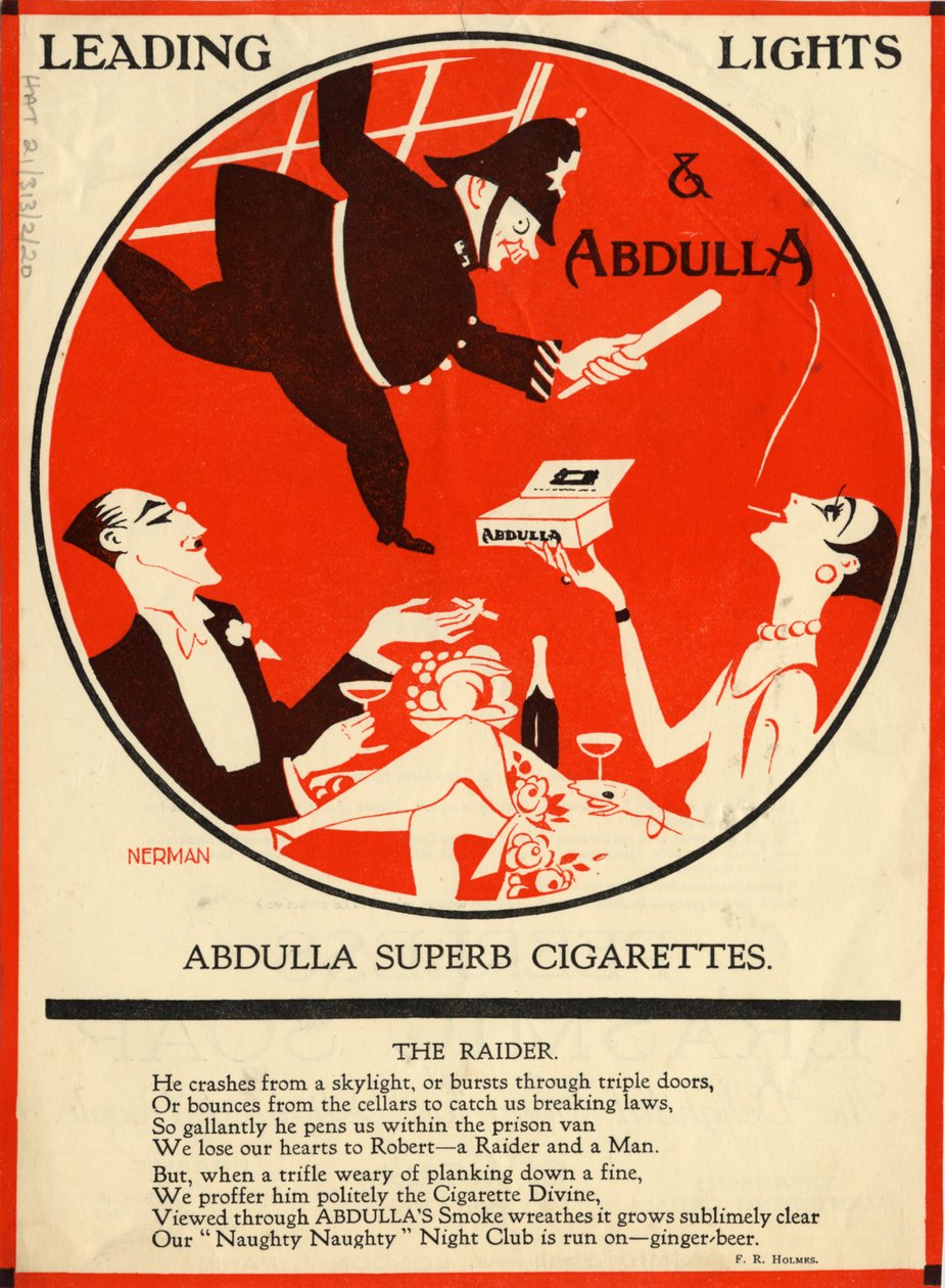 Abdulla Cigaretter, 1920