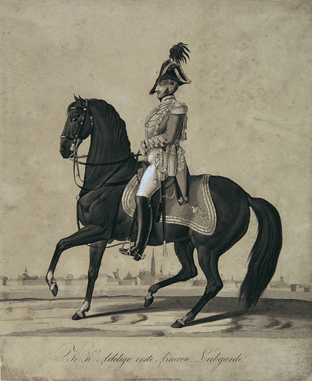 Arcieren Livgarde til hest af Leopold Blonder