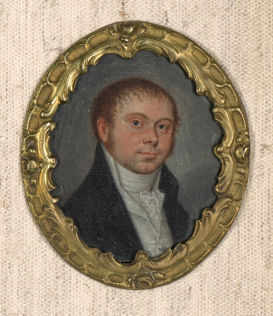 portræt af en herre af Leopold Blonder