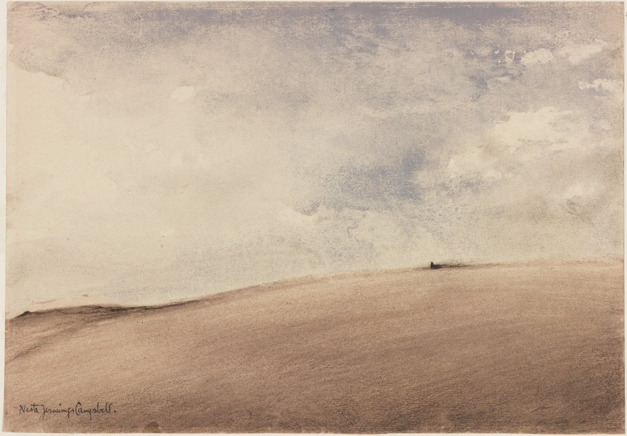 Passing Storm, Sussex Downs af Nesta Jennings Campbell