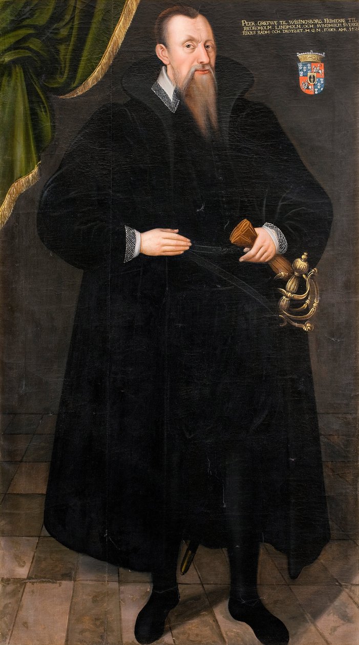 Marskal grev Per Brahe den ældre, c.1581 af Netherlandish School