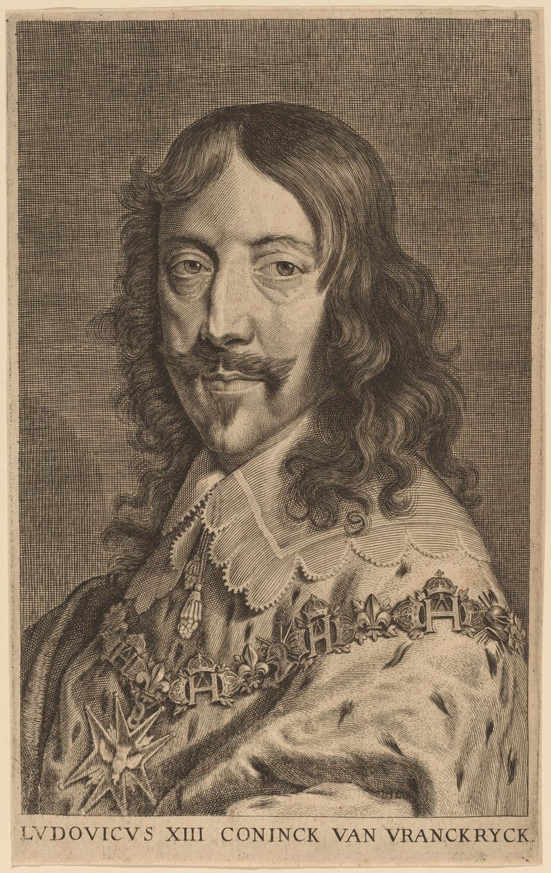 Ludvig XIII af Netherlandish 17th or 18th Century