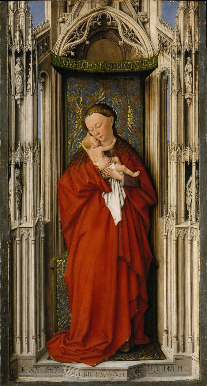 Jomfru og barn i en niche, ca. 1500. af Netherlandish Painter