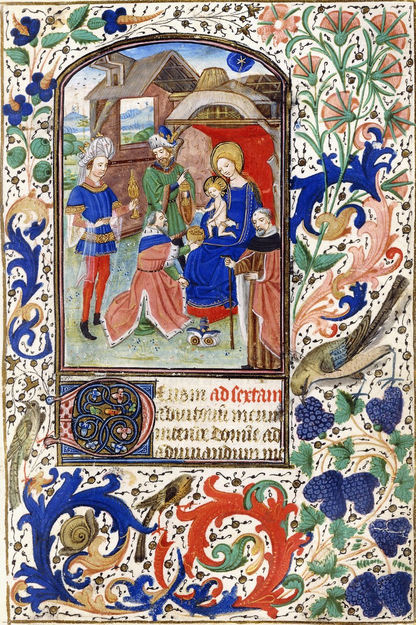 Tilbedelse af Magi, ca. 1450 af Netherlandish School