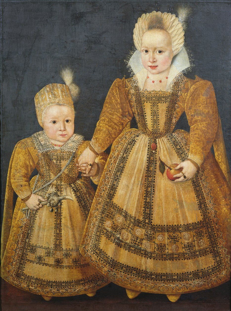 Dreng og pige af Netherlandish School