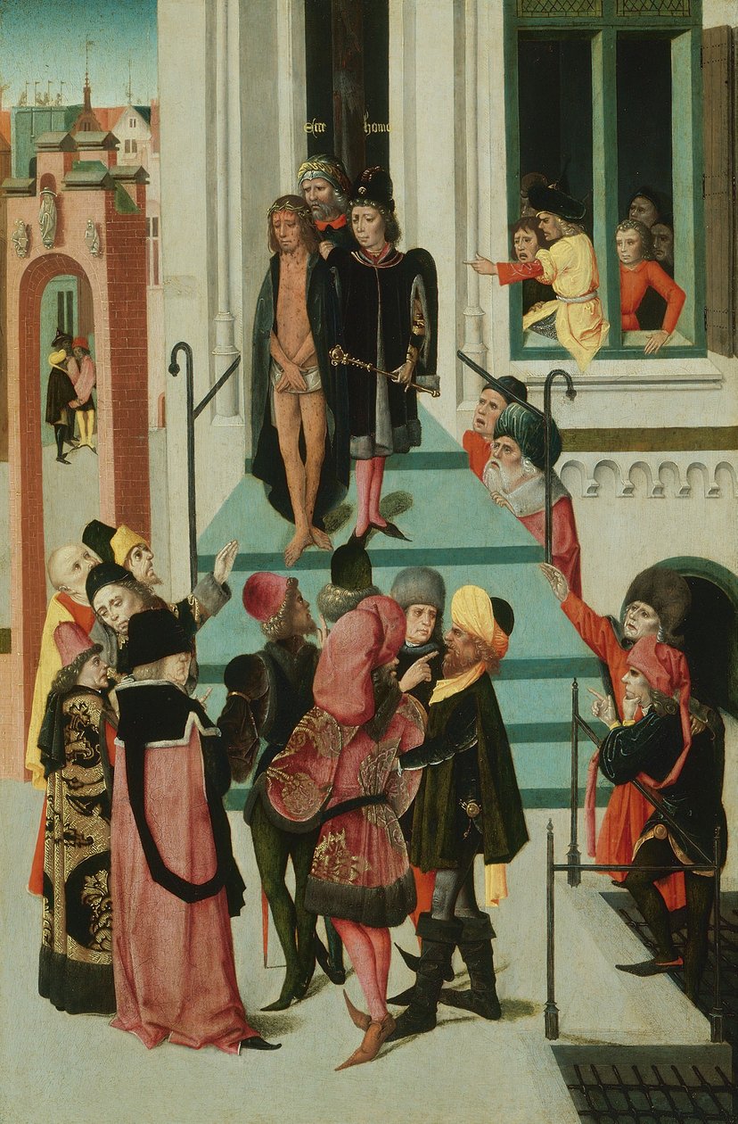 Kristus præsenteret for folket af Netherlandish School