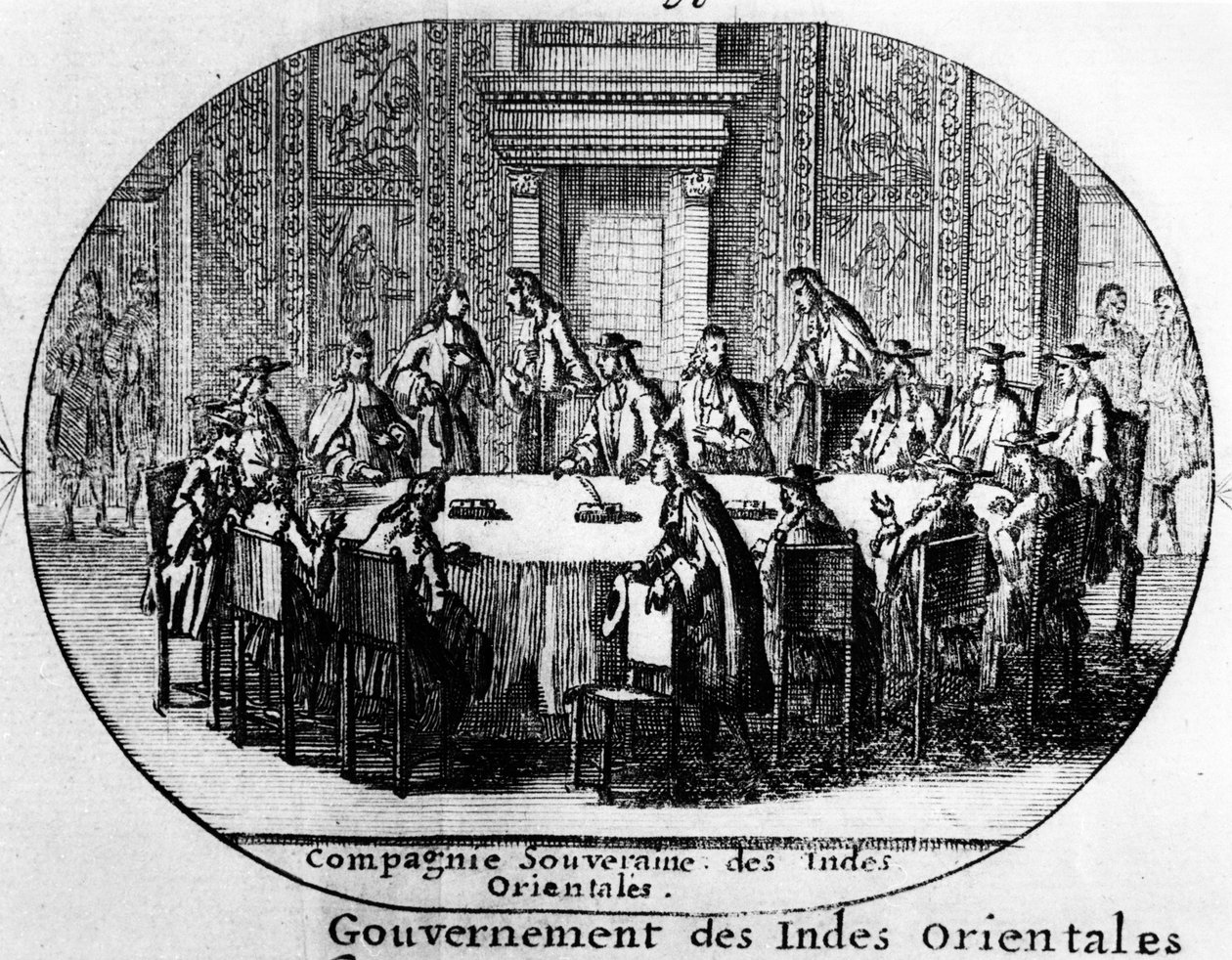 Guvernører for det hollandske østindiske kompagnis suveræne kompagni, begyndelsen af det 18. århundrede af Netherlandish School
