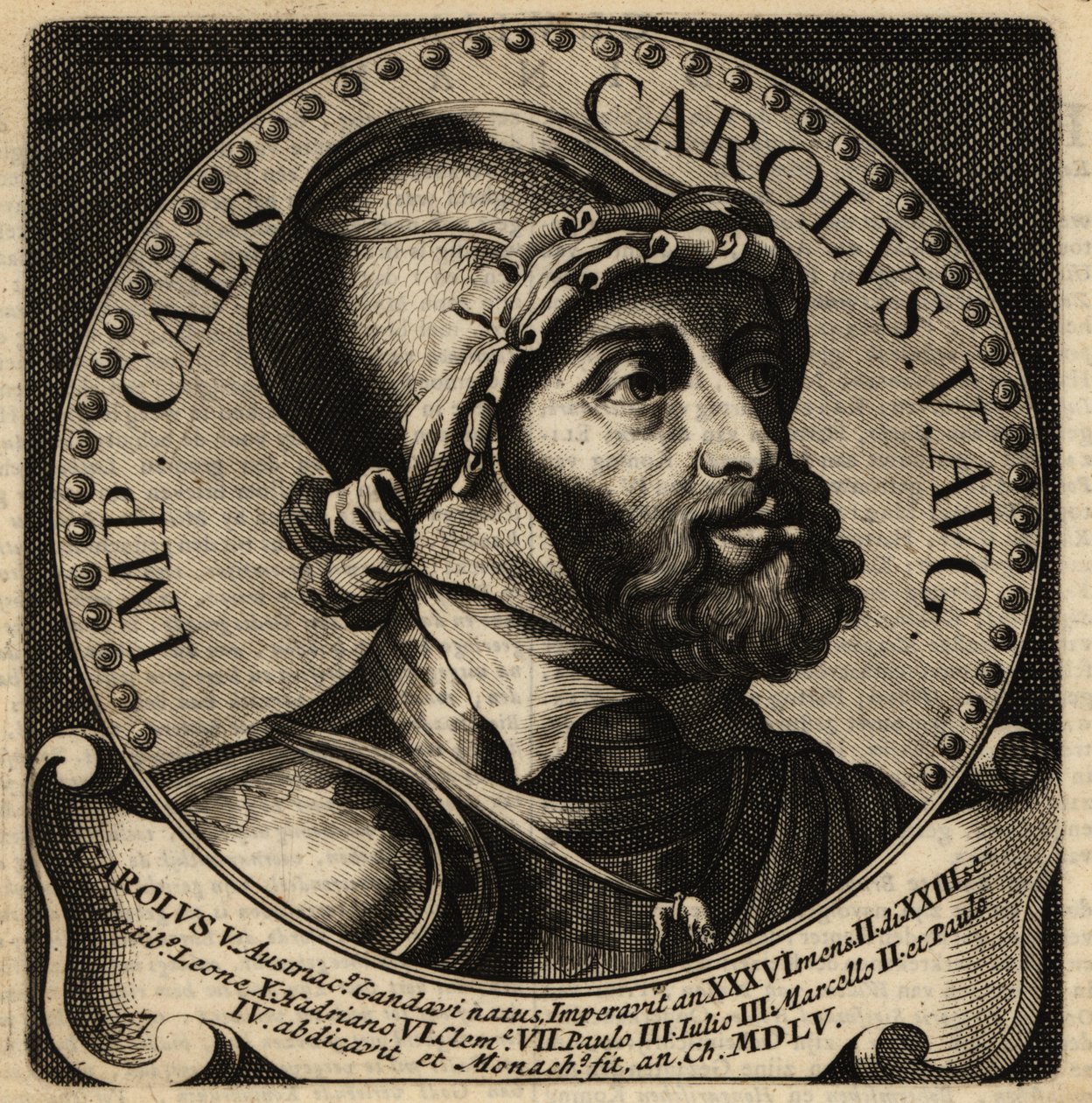 Den hellige romerske kejser Karl V. af Netherlandish School