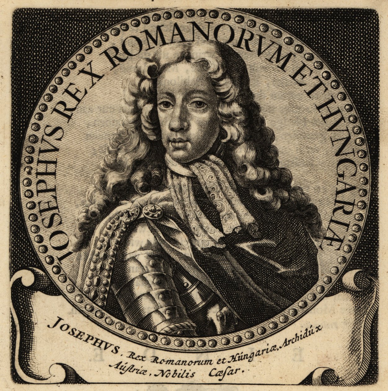 Den hellige romerske kejser Joseph I. af Netherlandish School