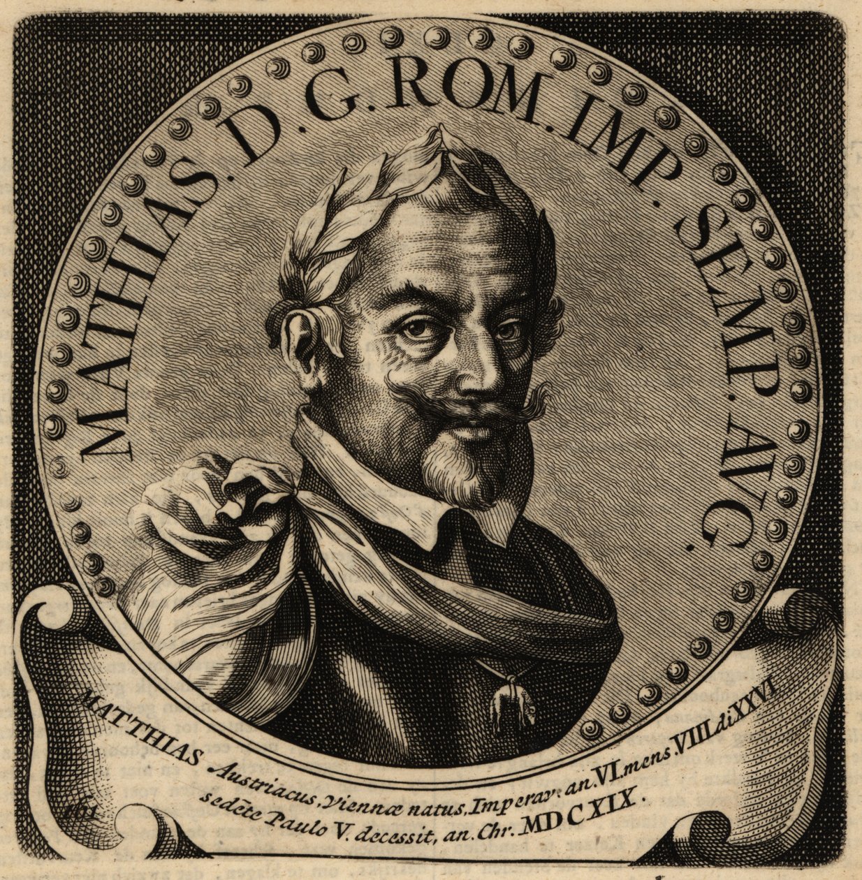 Den hellige romerske kejser Matthias. af Netherlandish School