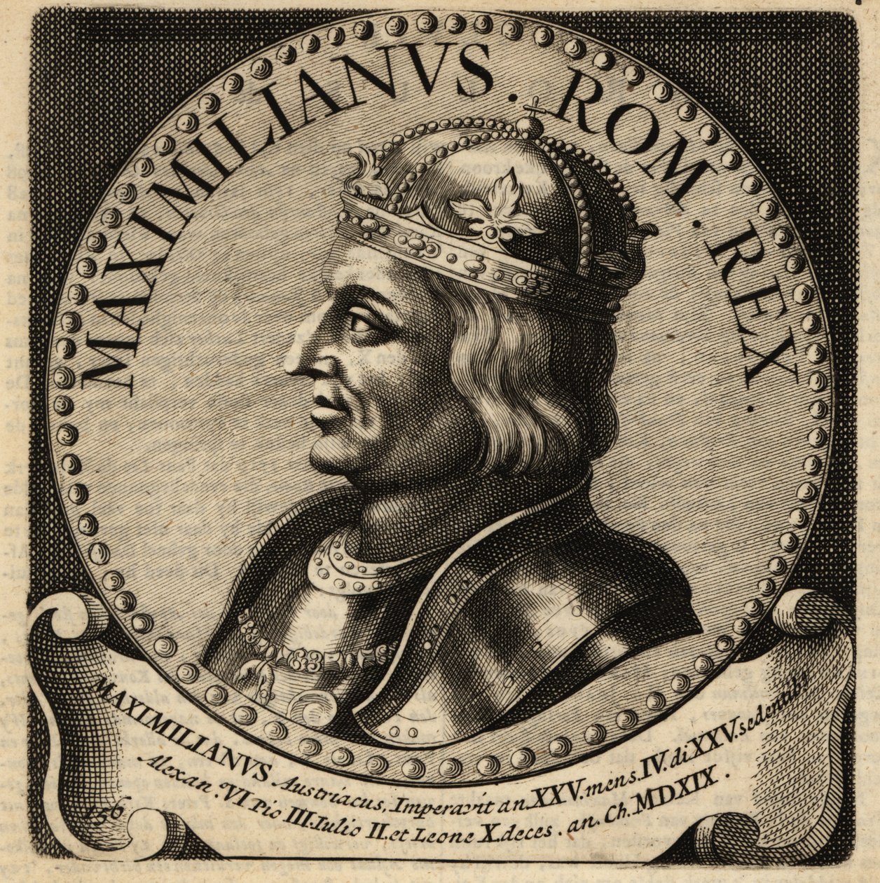 Den hellige romerske kejser Maximilian I. af Netherlandish School