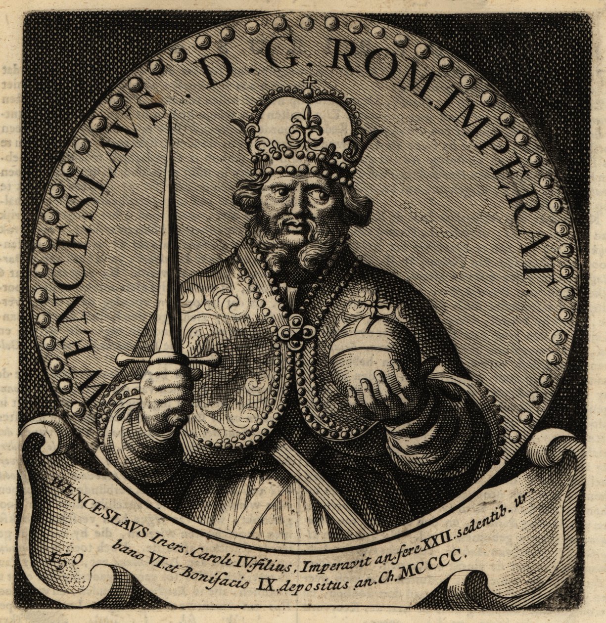 Den hellige romerske kejser Wenceslaus IV. af Netherlandish School