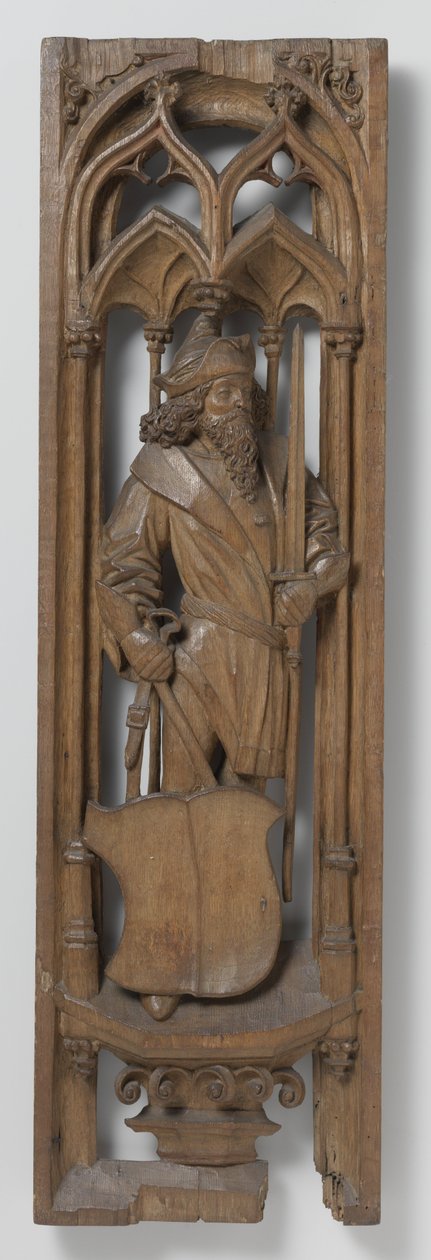 Panel fra en orgelkasse, ca. 1510-20 af Netherlandish School