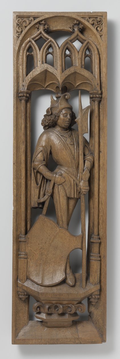 Panel fra en orgelkasse, ca. 1510-20 af Netherlandish School