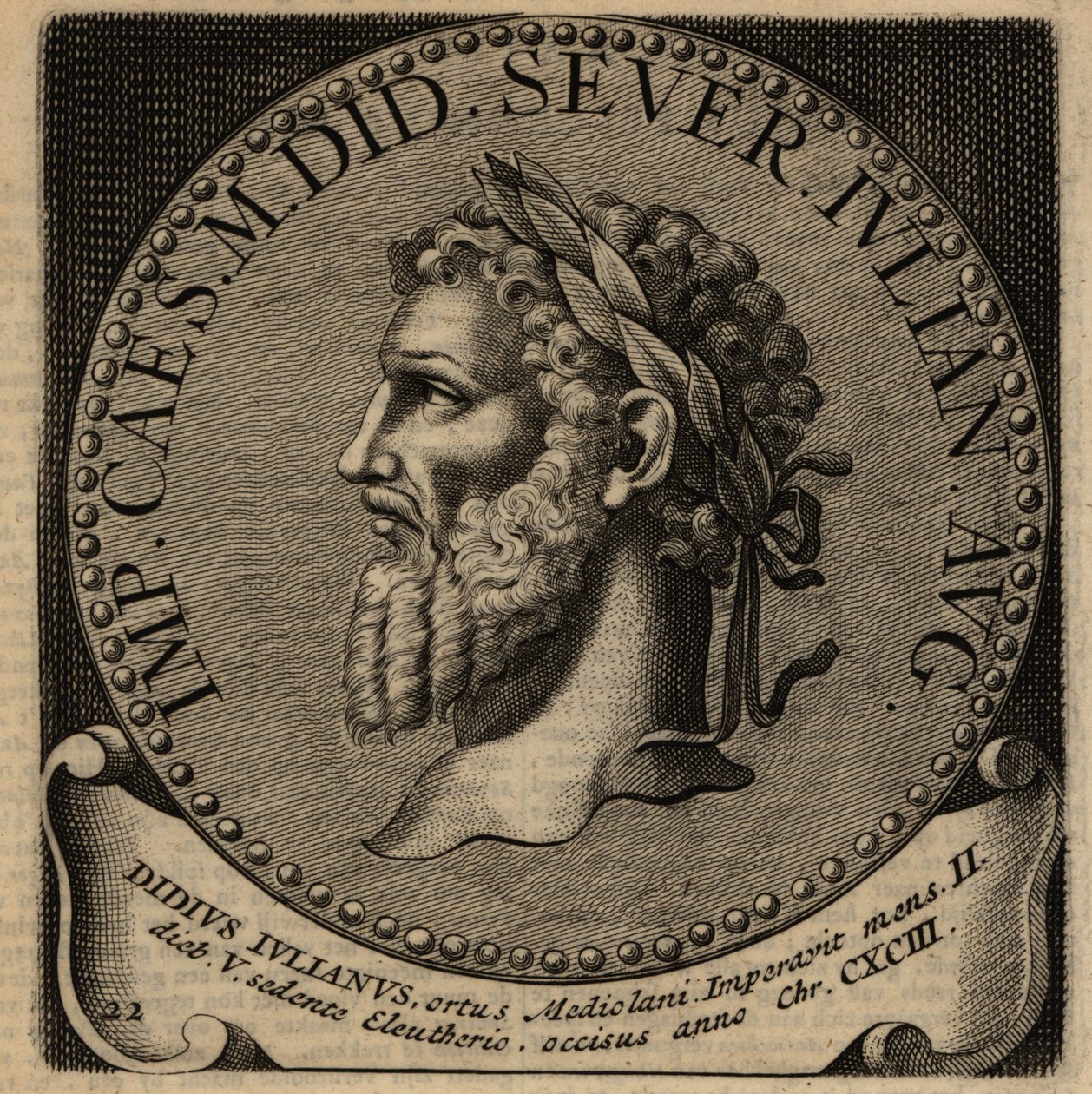 Portræt af den romerske kejser Didius Julianus af Netherlandish School