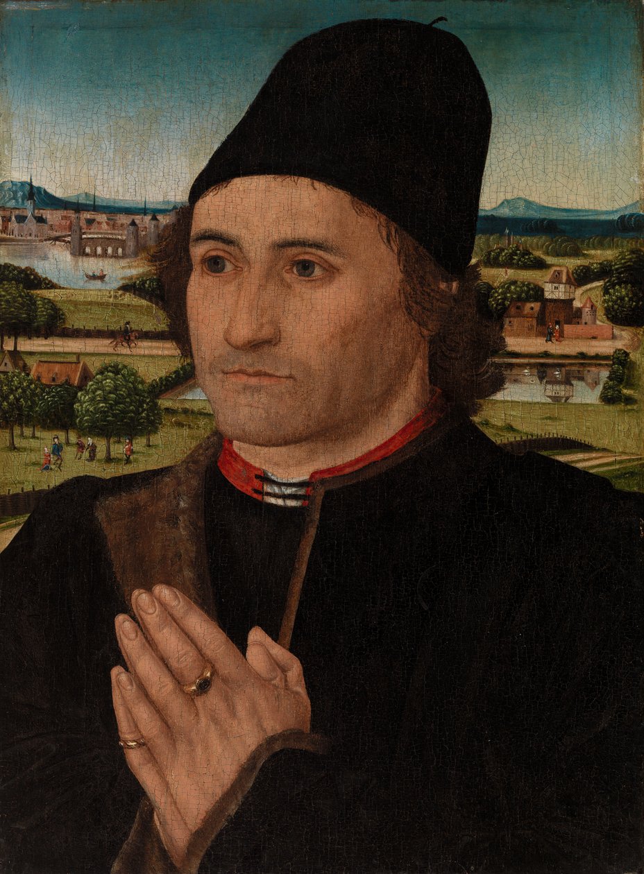 Portræt af en mand af Netherlandish School