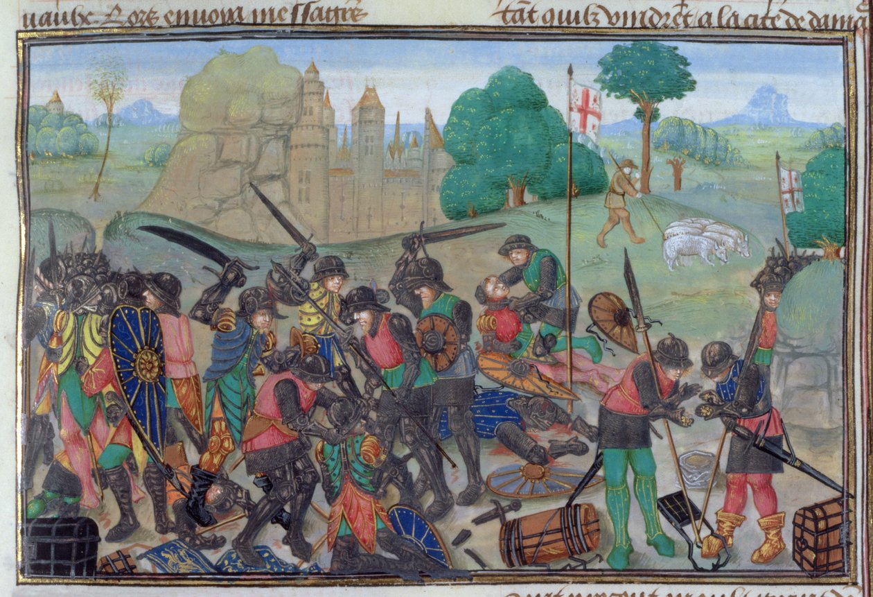 Roy 15 EI f.335 Kristne og saracenere kæmper, fra 