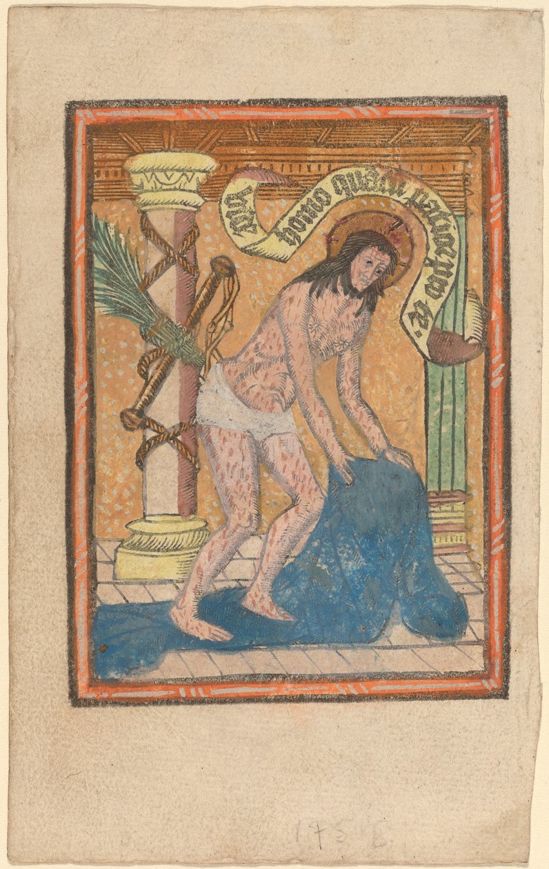 Sorgernes mand af Netherlandish or French 15th Century