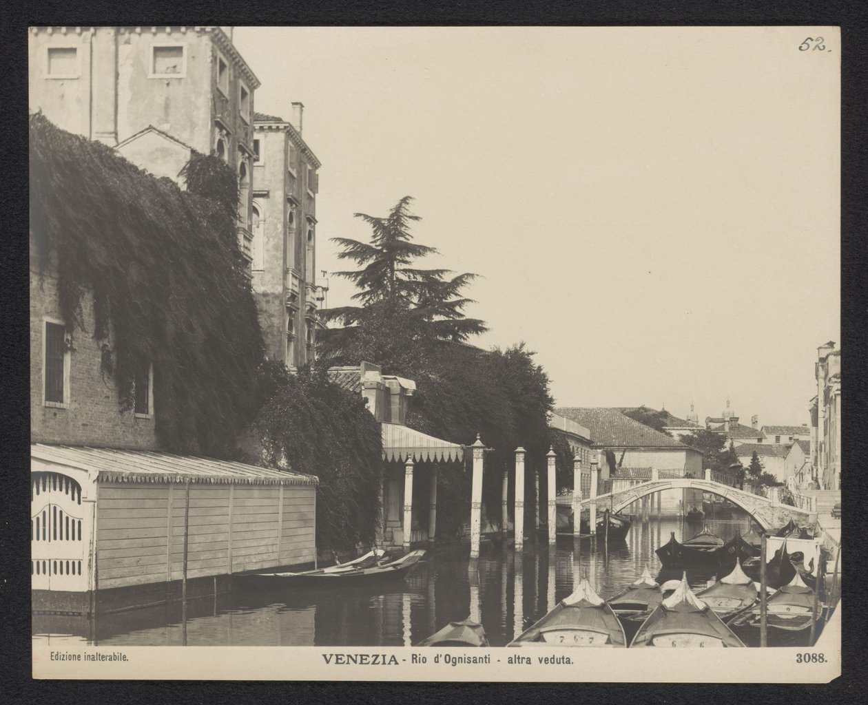 Se på de Rio dei Ognissanti i Venedig Venedig - Rio d