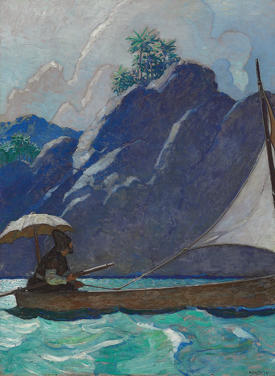 Og således tog jeg nu og da en lille rejse på havet af Newell Convers Wyeth