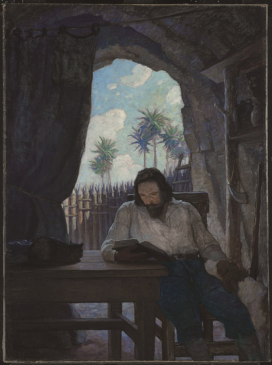 Aamulla otin Raamatun; ja aloitin Uudesta testamentista... af Newell Convers Wyeth