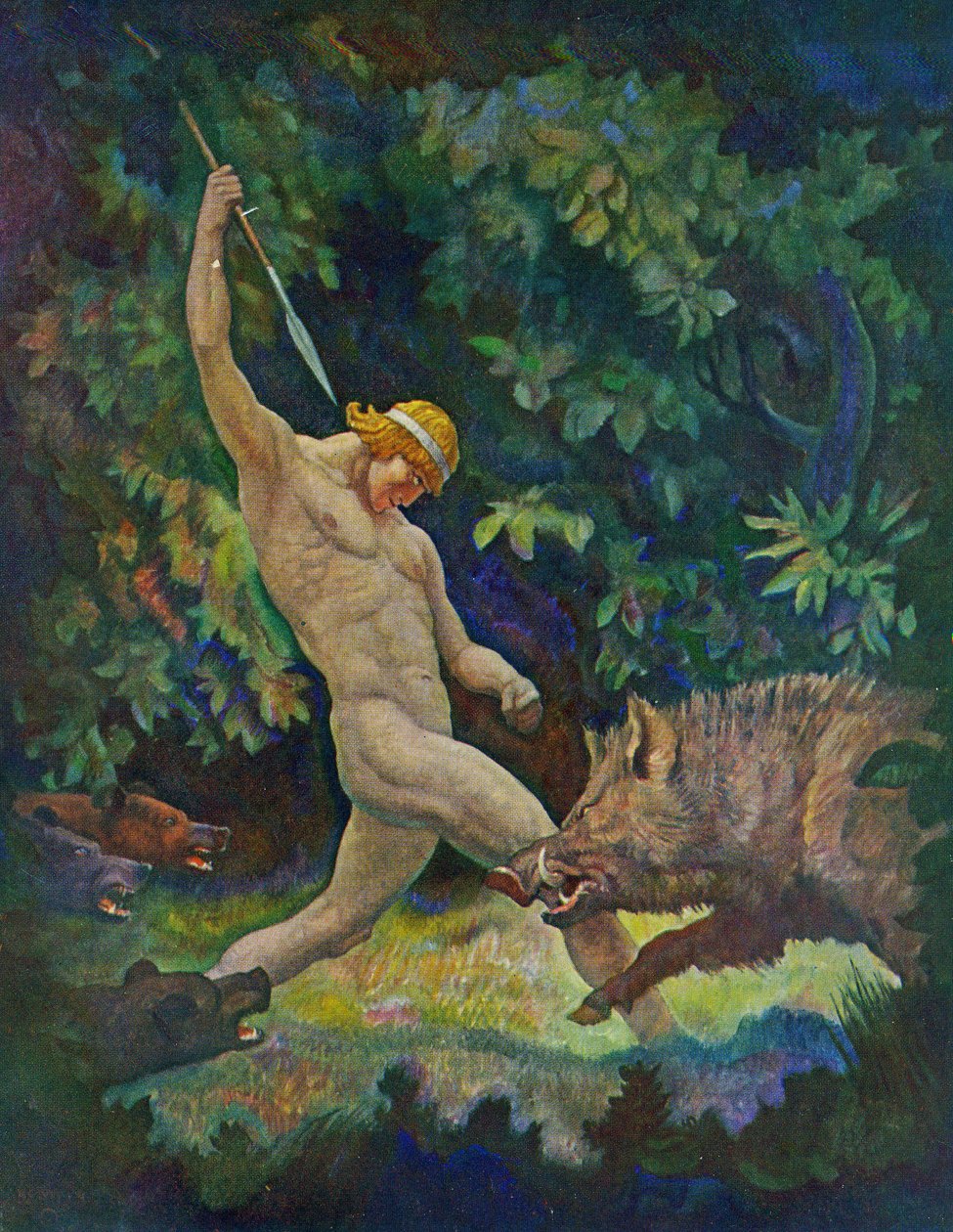 Ornejagten, 1929 af Newell Convers Wyeth