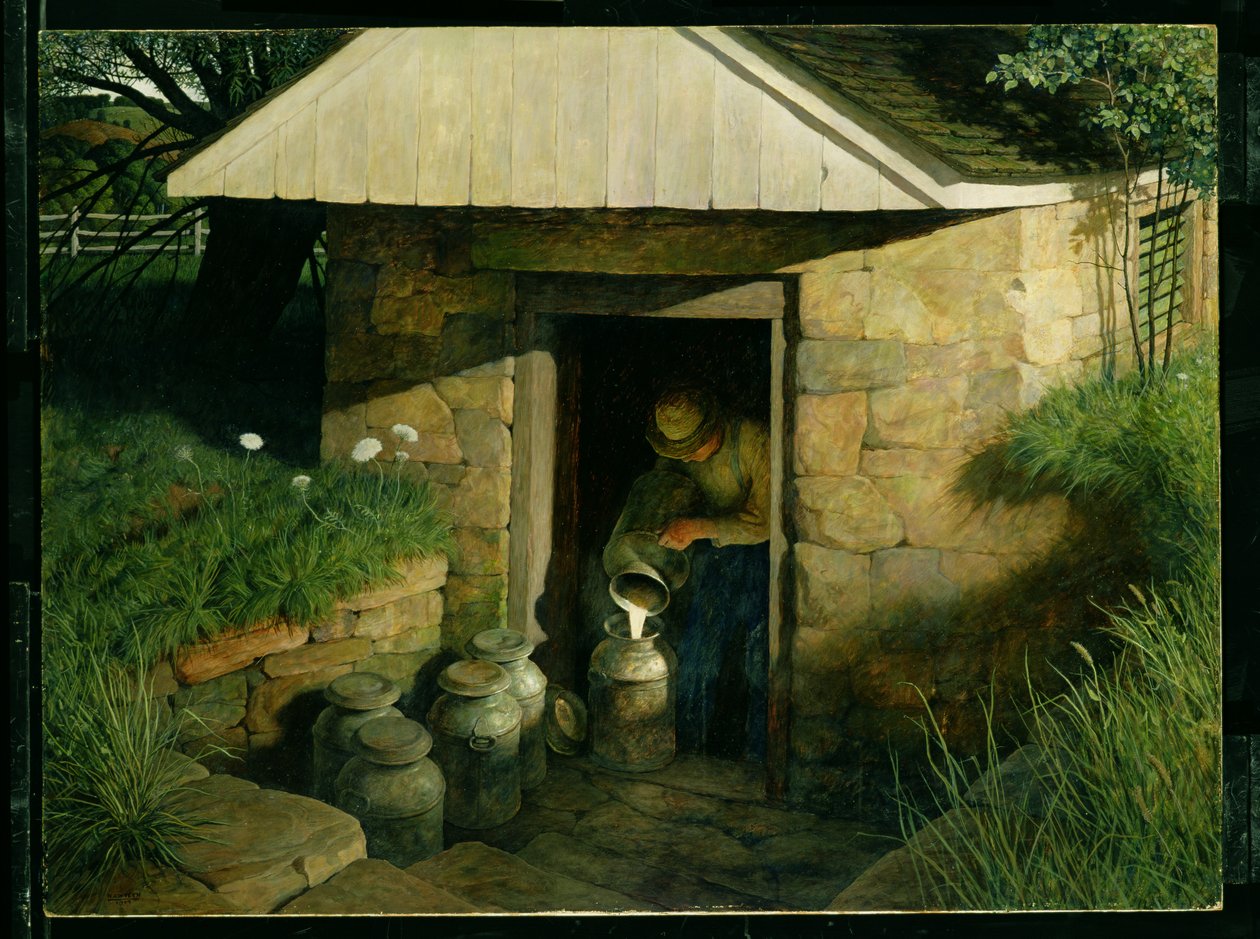 Springhouse af Newell Convers Wyeth