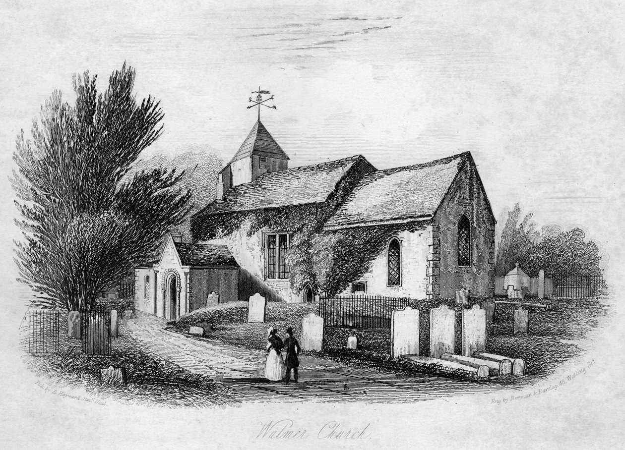 Walmer Kirke, Kent. af Newman and Barclay