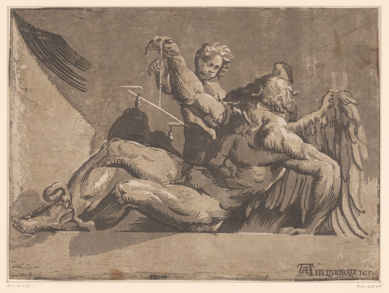 Saturn af Niccolò Vicentino (attributed to)