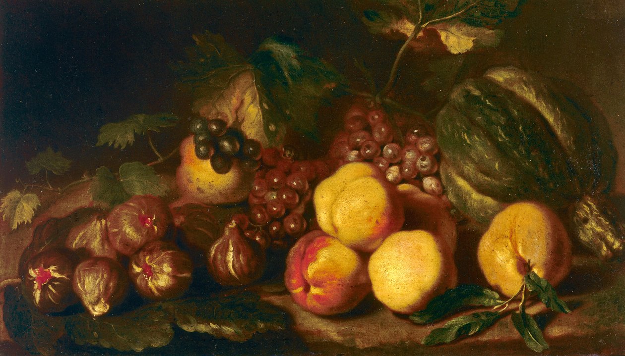 Stilleben af frugt af Niccolo Cassana