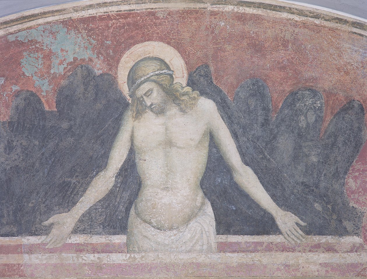 Kristus i Pieta, 1365-70 af Niccolo di Tommaso
